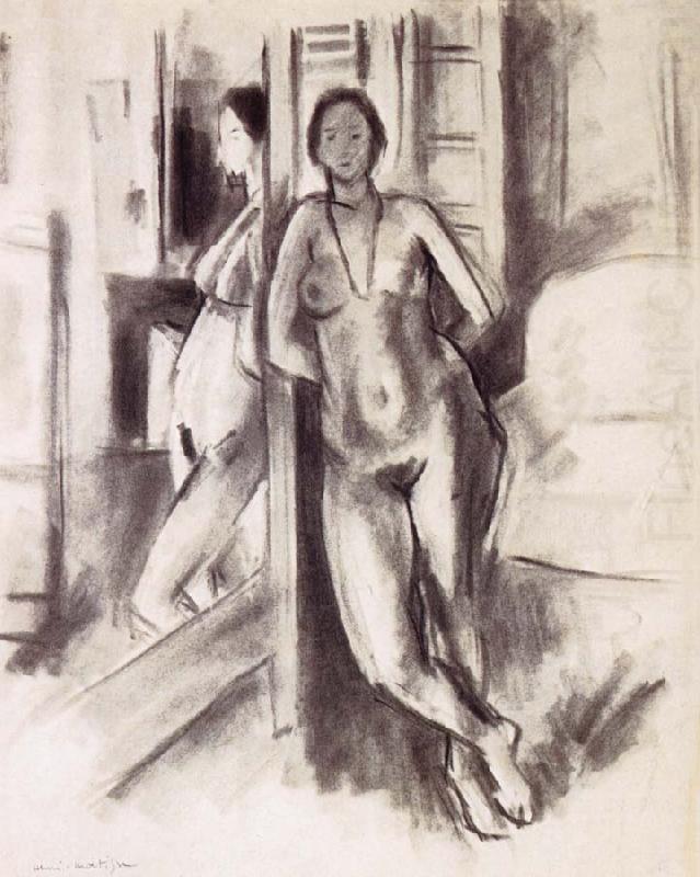 Nude in the Mirror, Henri Matisse
